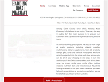 Tablet Screenshot of hardingroadrx.com